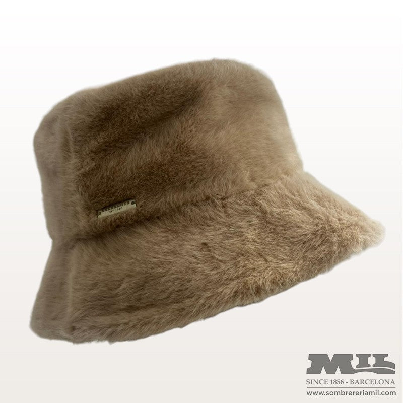 Fake Fur Bucket Hat with Earflaps | Seeberger