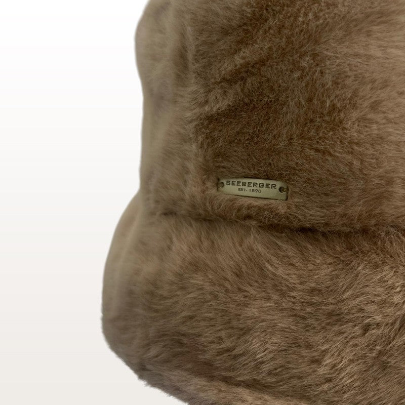 Fake Fur Bucket Hat with Earflaps | Seeberger