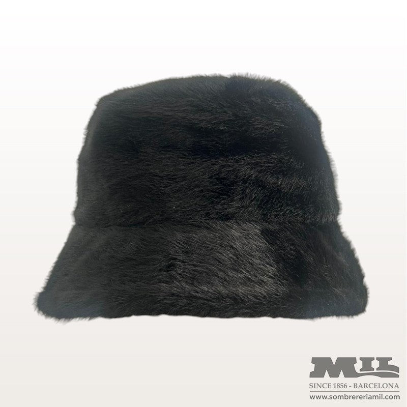 Fake Fur Bucket Hat with Earflaps | Seeberger