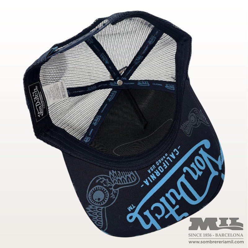 Gorra Trucker Californian Blue | Von Dutch