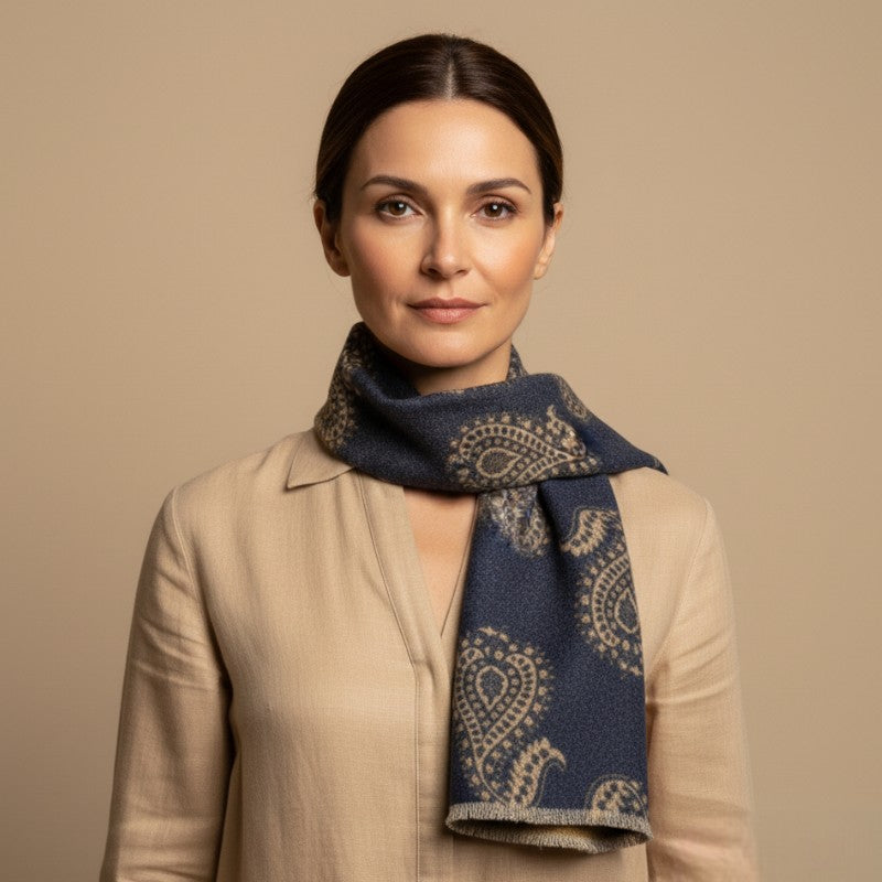 Fulard de Lana Paisley | Gierremilano