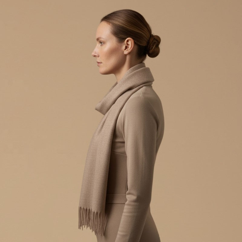 Bufanda con Flecos | Santacana